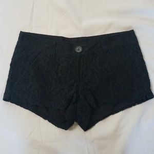 Bongo Black Lace Shorts